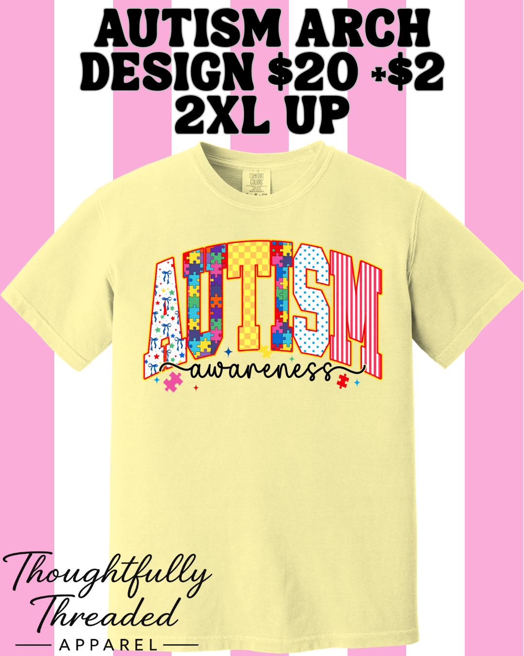 Autism Awareness Arch CC Butter
