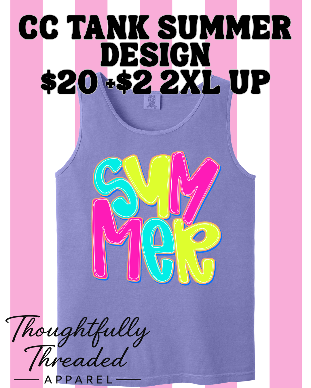 Summer Purple CC Tank Violet