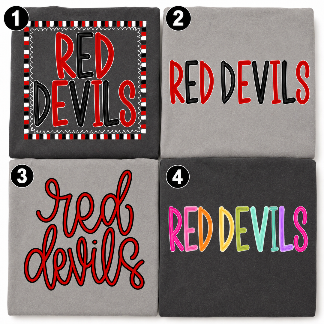 CC Red Devils Bundle Option Design